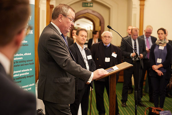 Western Power Distribution Chief Executive Robert Symons addresses Members of Parliament in the United Kingdom